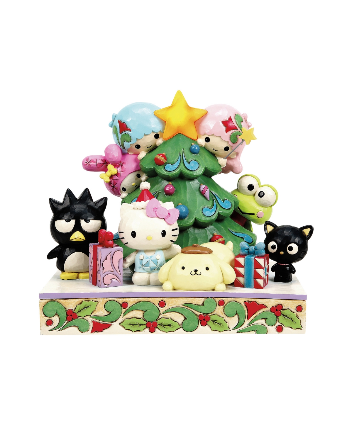 Jim Shore Hello Kitty and Friends Christmas Tree Figurine