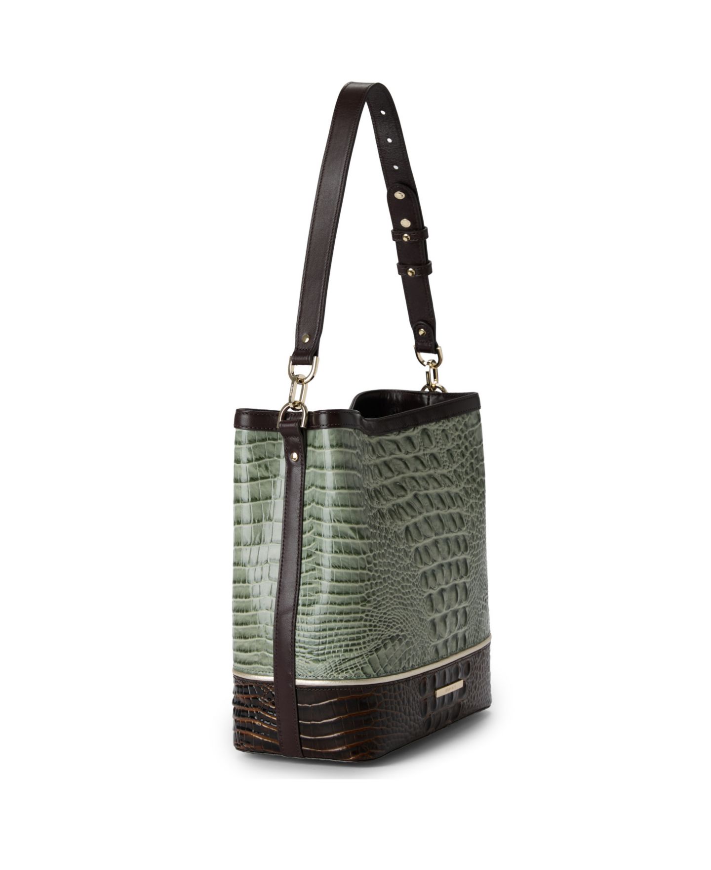Женская сумка Brahmin Celina Northway Small Bucket, цвет: Softgrass — фото 3