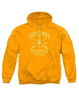 Men's Hufflepuff Quidditch Arch Graphic Hooded Pullover Hoodie