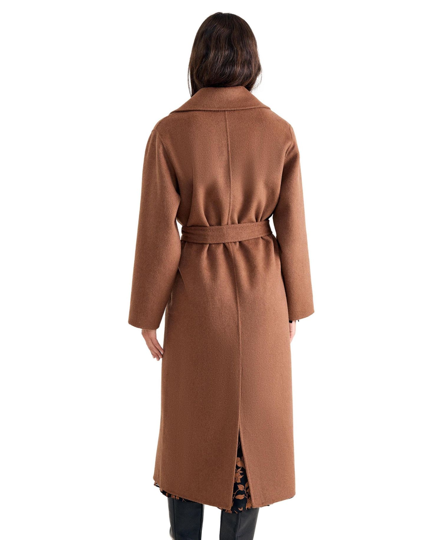 Women's Darcy Double-Face Belted Wrap Coat
