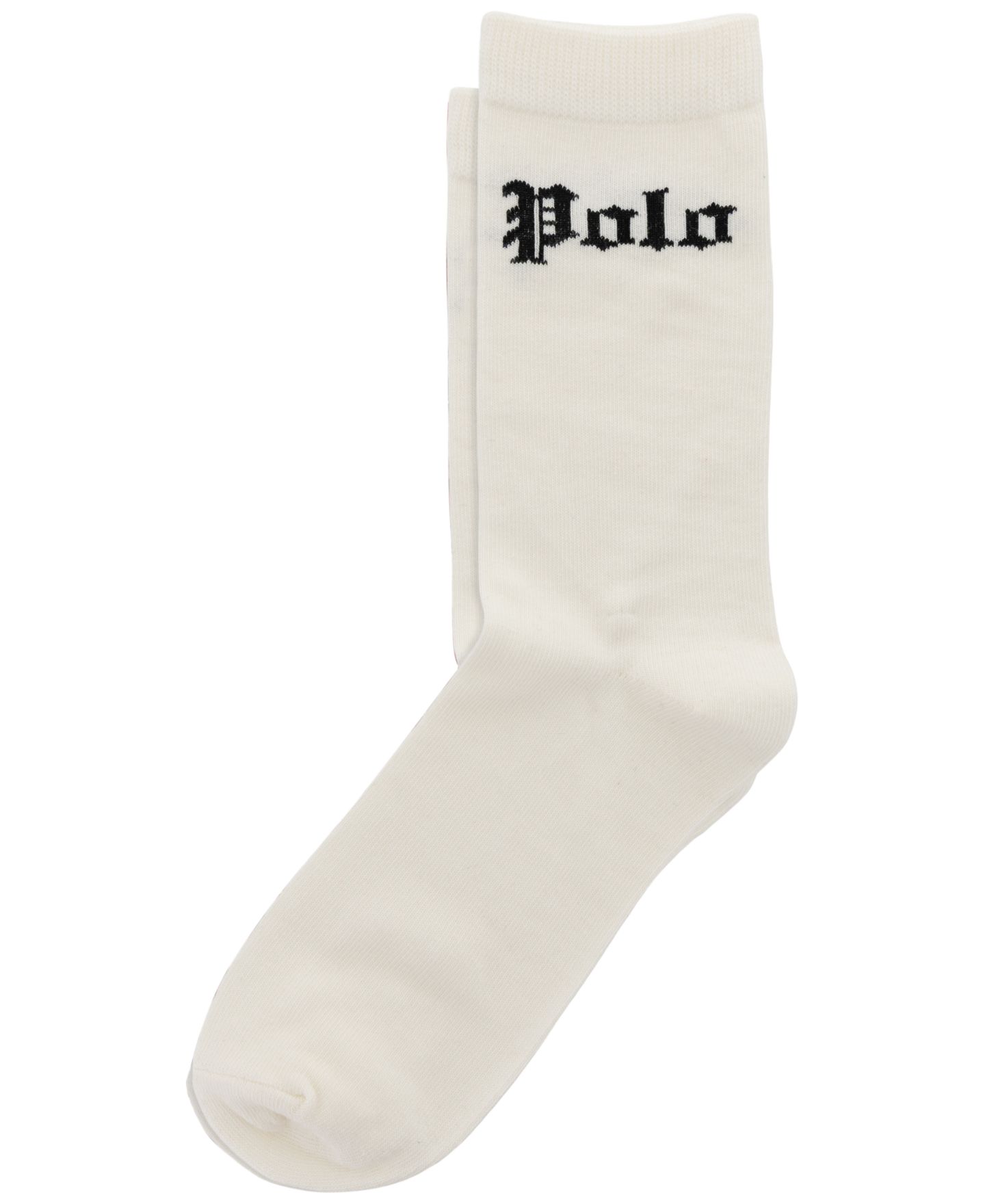 Носки для мальчиков, средней высоты, хлопок, 3 шт. — Polo Ralph Lauren, цвет: Бежевый / Красный — фото 2