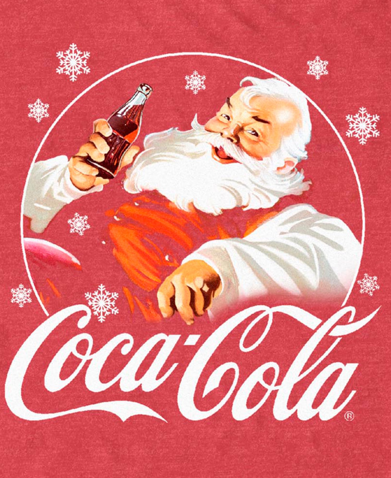 Men's Cola Santa Graphic Christmas T-Shirt