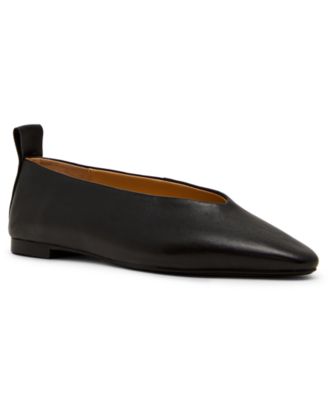Women's Swanky High-Vamp Almond Toe Flats