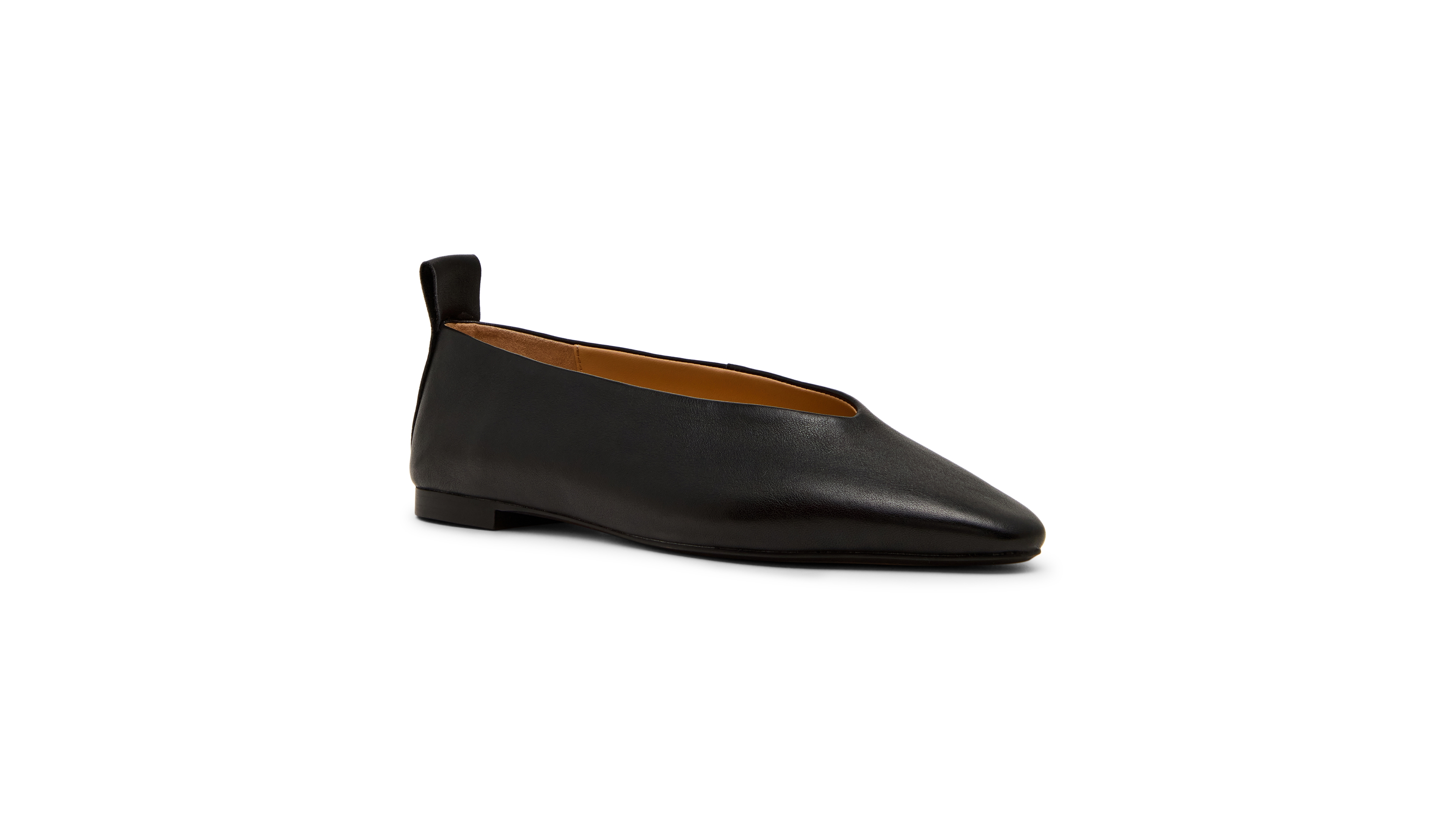 Steve Madden Women's Swanky High-Vamp Almond Toe Flats