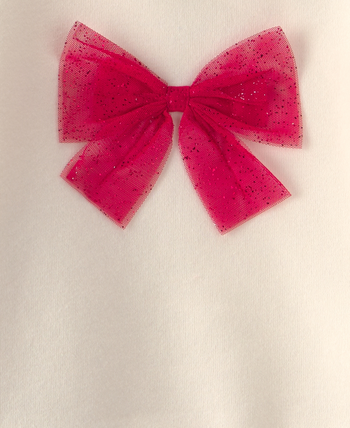 Carter's Toddler Girls' 2T-5T Tulle Bow Long-Sleeve Top and Skirt Set
