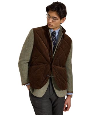 Men's Hurston Quilted Corduroy Lined Vest