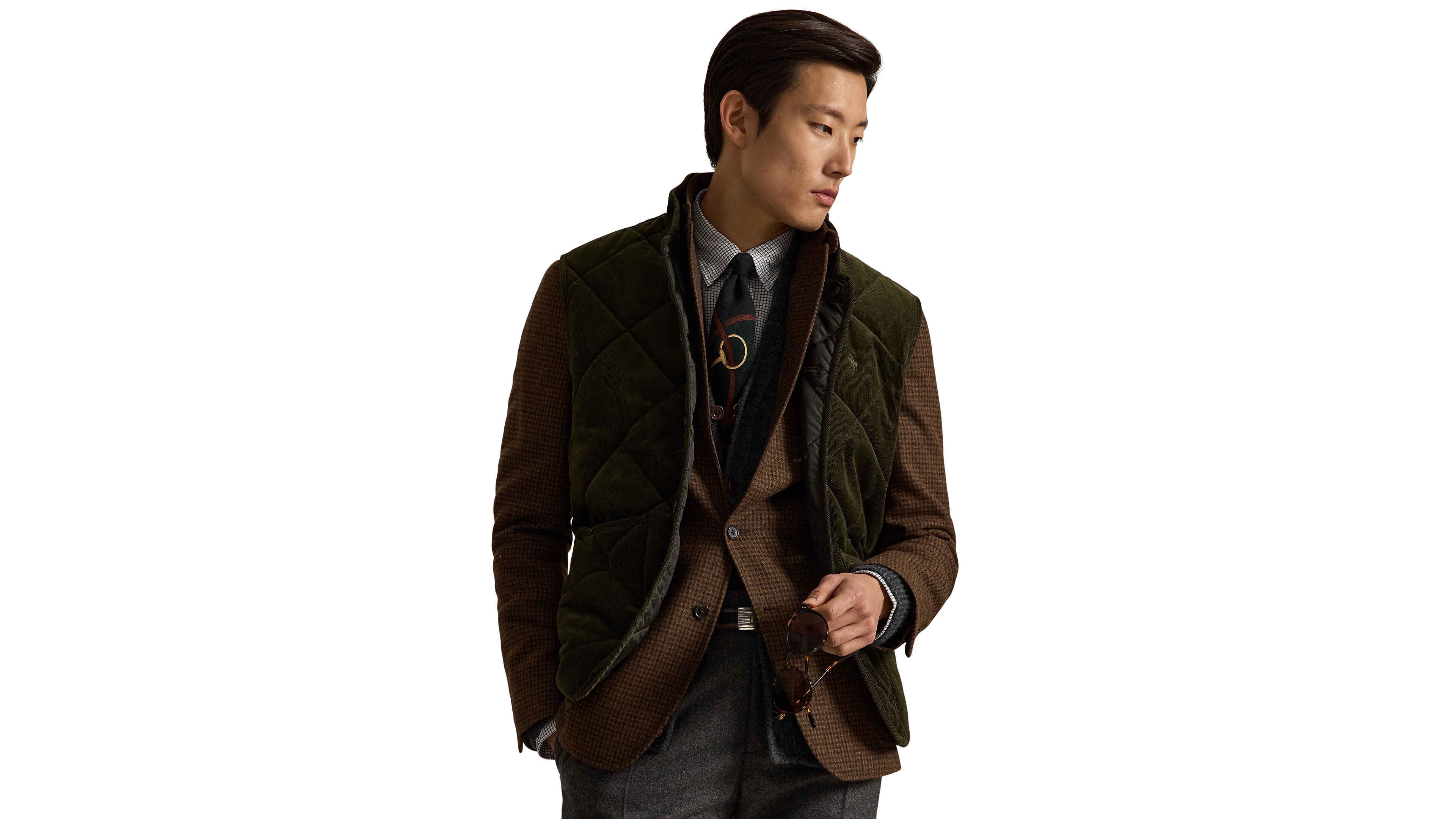 Polo Ralph Lauren Men's Hurston Quilted Corduroy Lined Vest