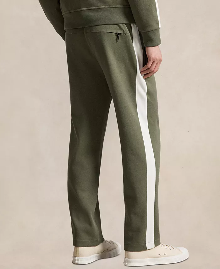 Men's Double-Knit Striped Track Pants - thumbnail 9