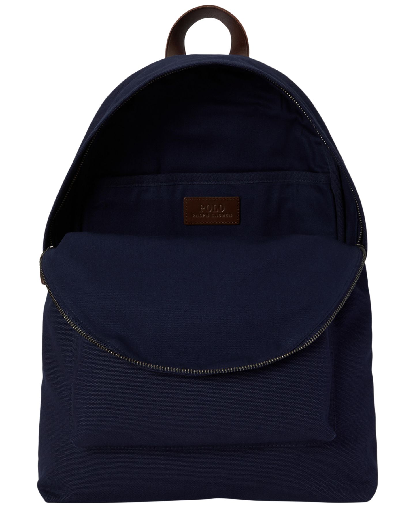 Рюкзак Polo Ralph Lauren Polo Bear Canvas Laptop-Compatible, цвет: Тёмно-синий — фото 4