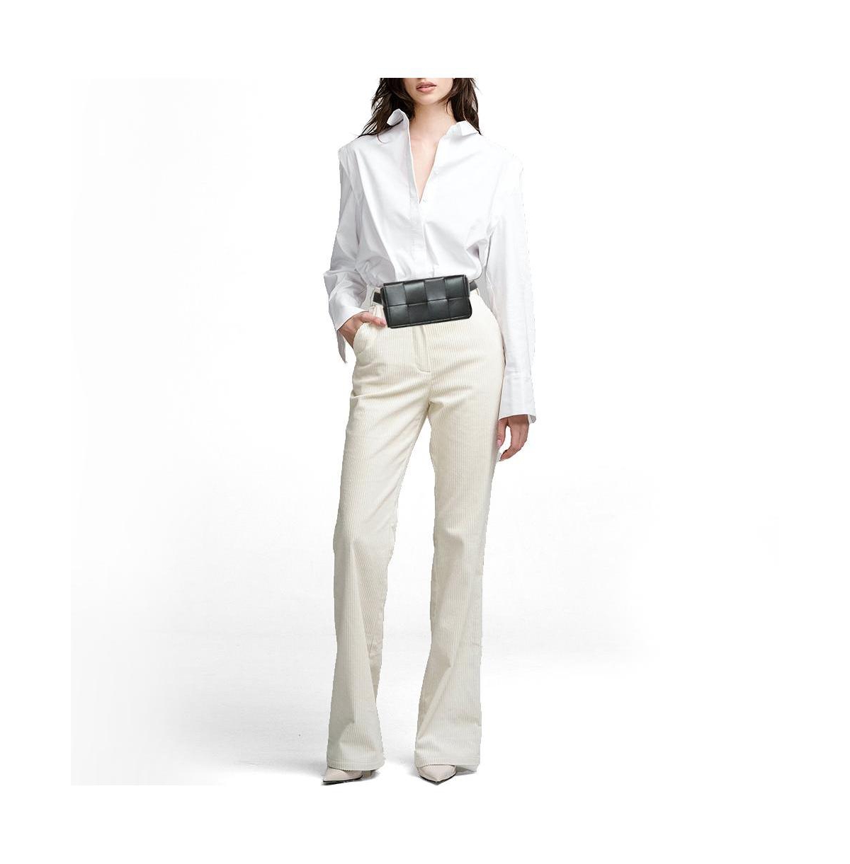 Pre-Owned Bottega Veneta Women's Cassette Mini Intrecciato Leather Belt Bag