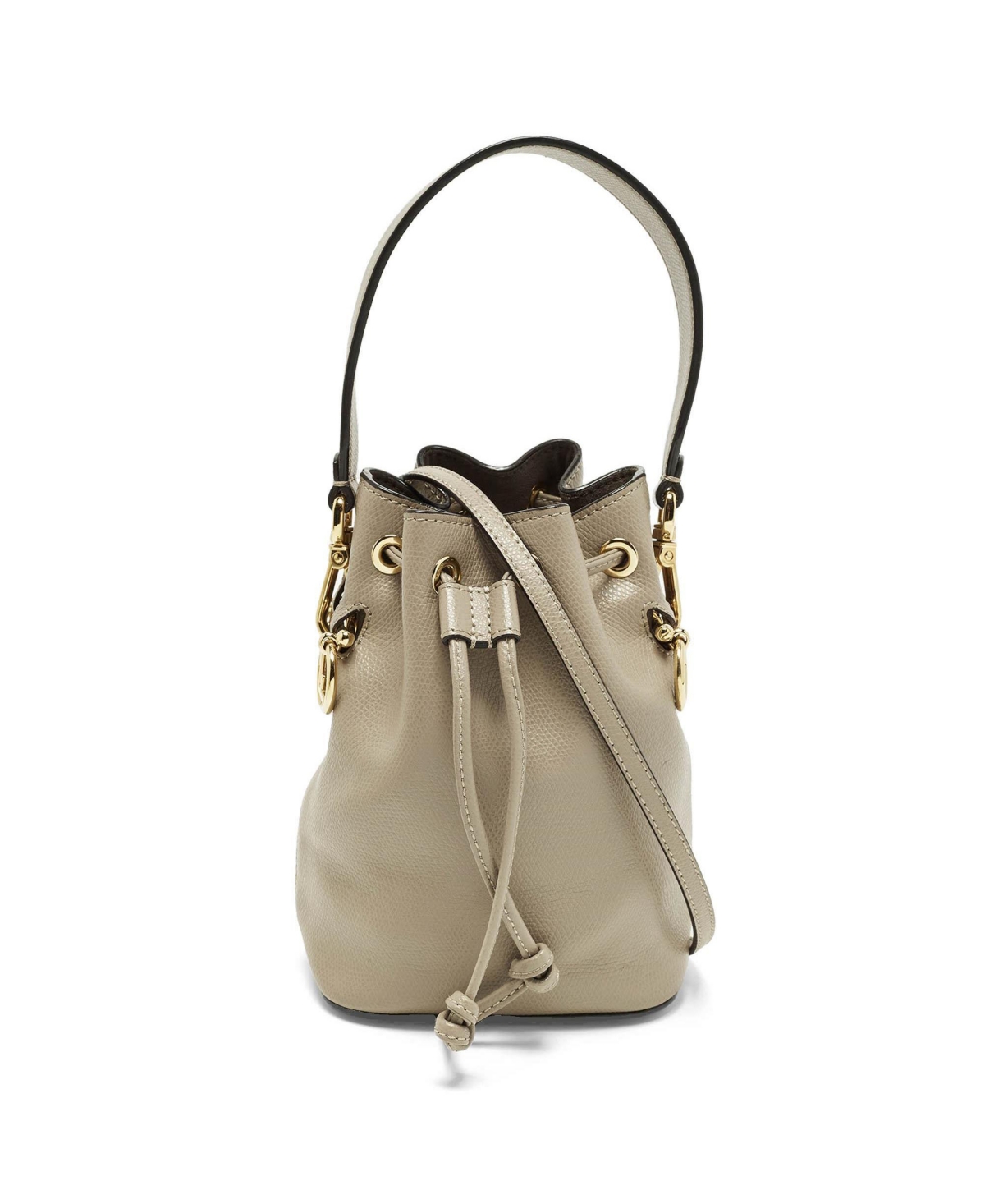 Pre-Owned Fendi Women's Mon Tresor Mini Leather Bucket Bag
