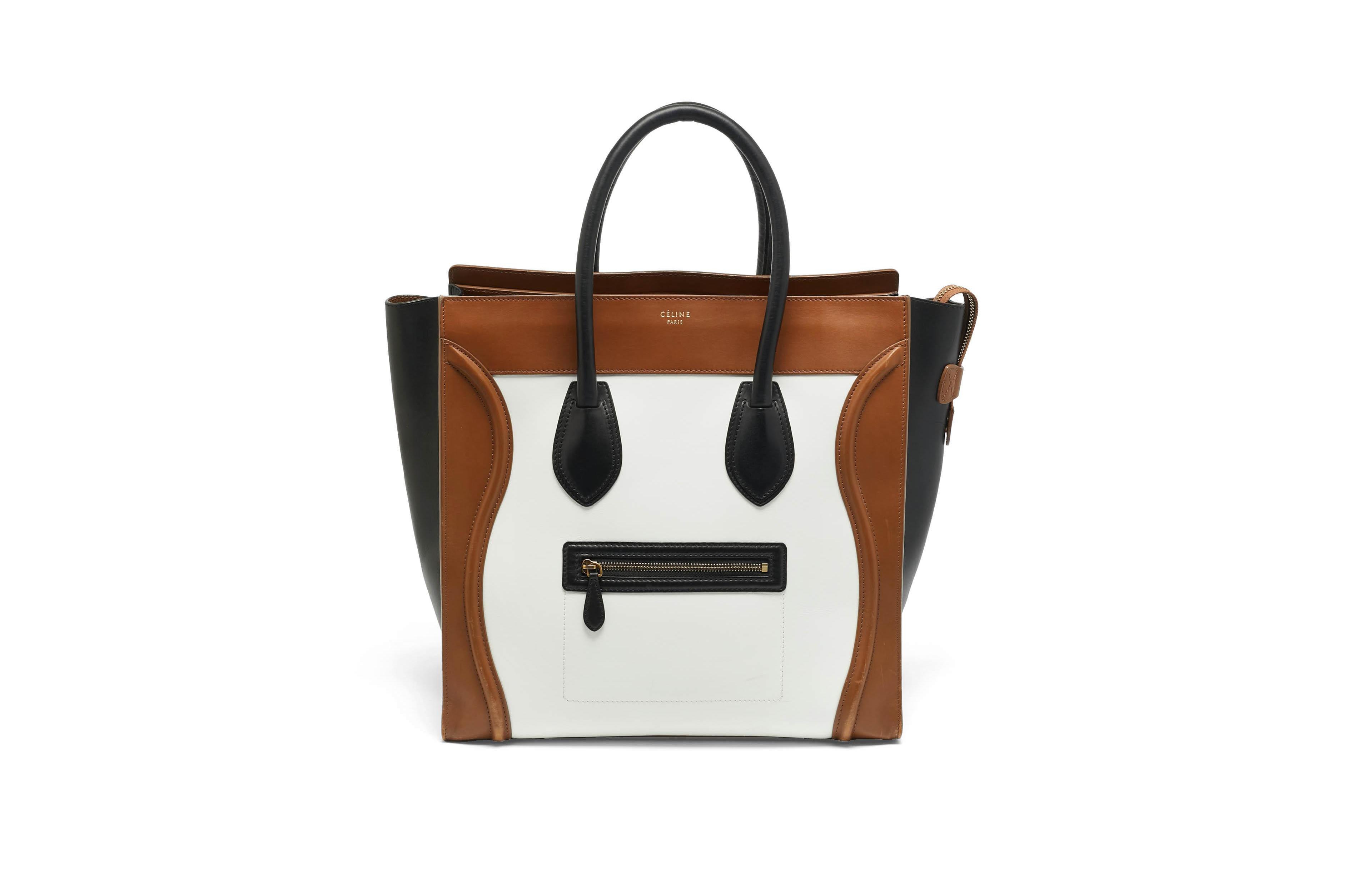 Pre-Owned Celine Women's Leather Luggage Tote