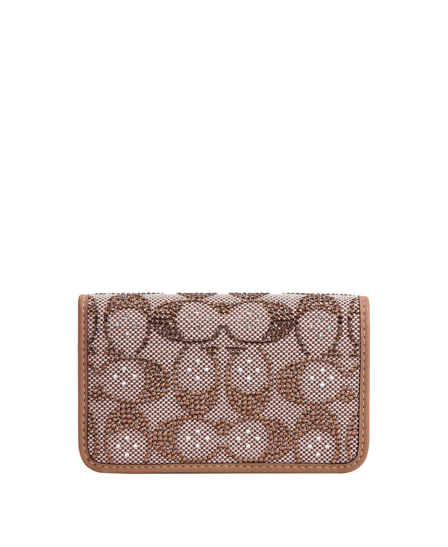 Essential Crystal Signature Jacquard Slim Card Case