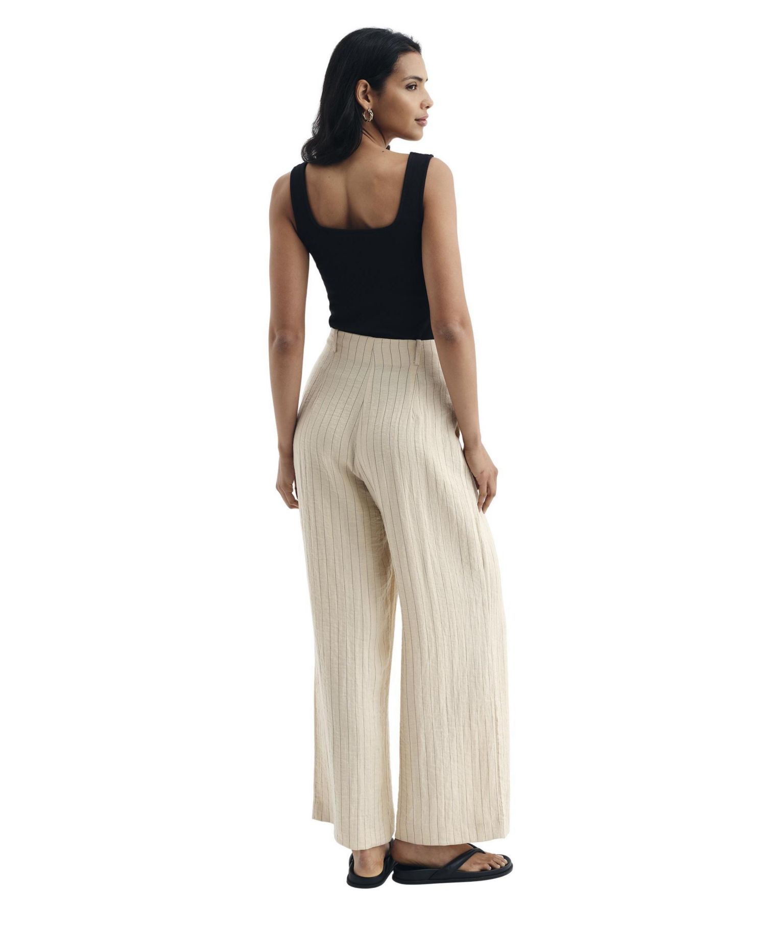 Women's Mara High-Waist Wide-Leg Trousers