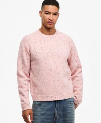 Men's Long-Sleeve Boxy Crewneck T-Shirt