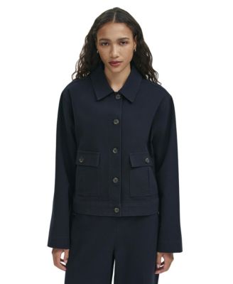 Women's Kelsie Canvas Button-Front Jacket