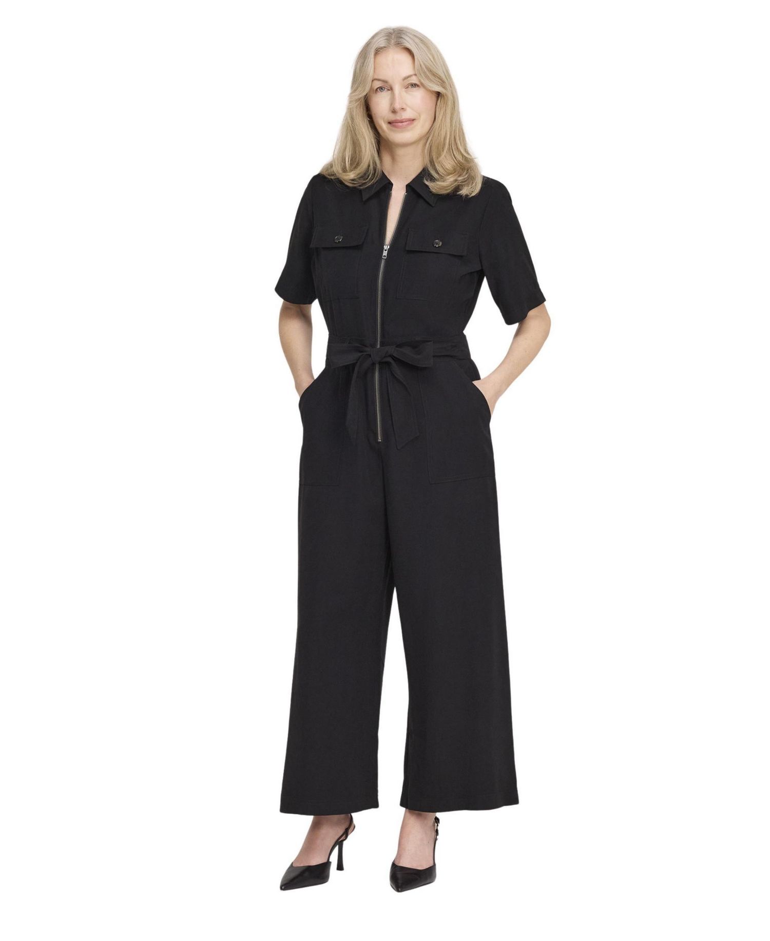 Women's Marie Wide Leg Cropped Jumpsuit