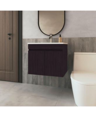Rainbow City Vanity with 2 Doors