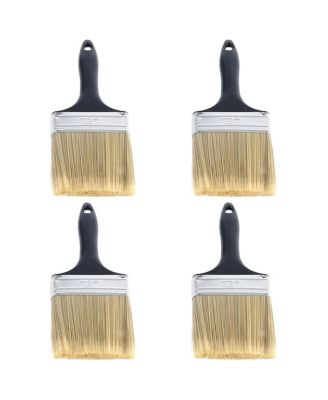 Flat Brush Plastic Handle DIY Paint Tool