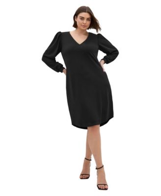 Women's Quiero Long Sleeve Midi Dress