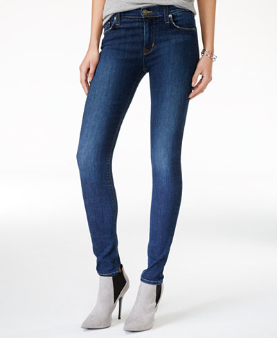 Hudson Jeans Mid-Rise Free State Wash Super Skinny Jeans