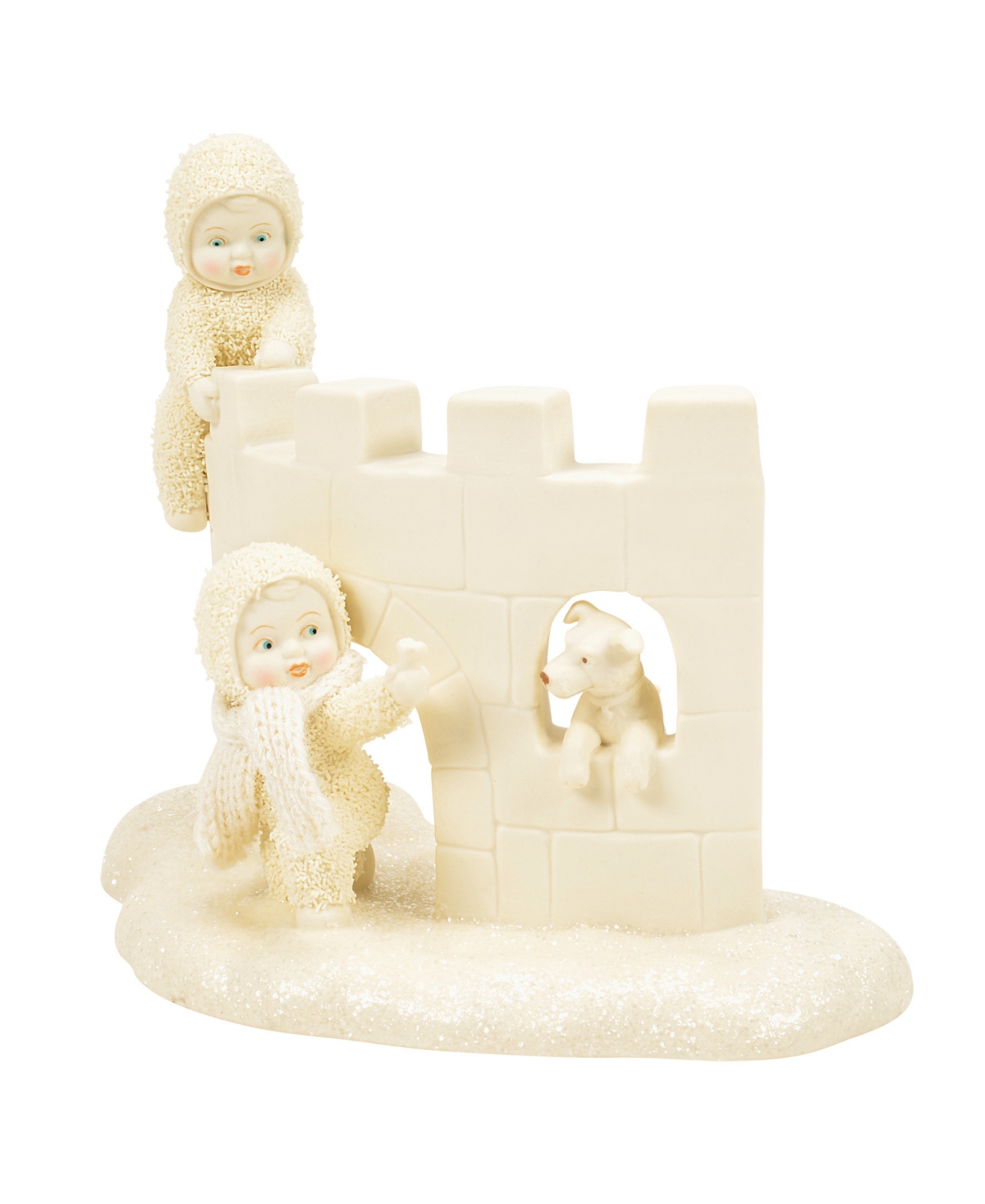 Department 56 Snowbabies Let's Build a Snowfort Figurine
