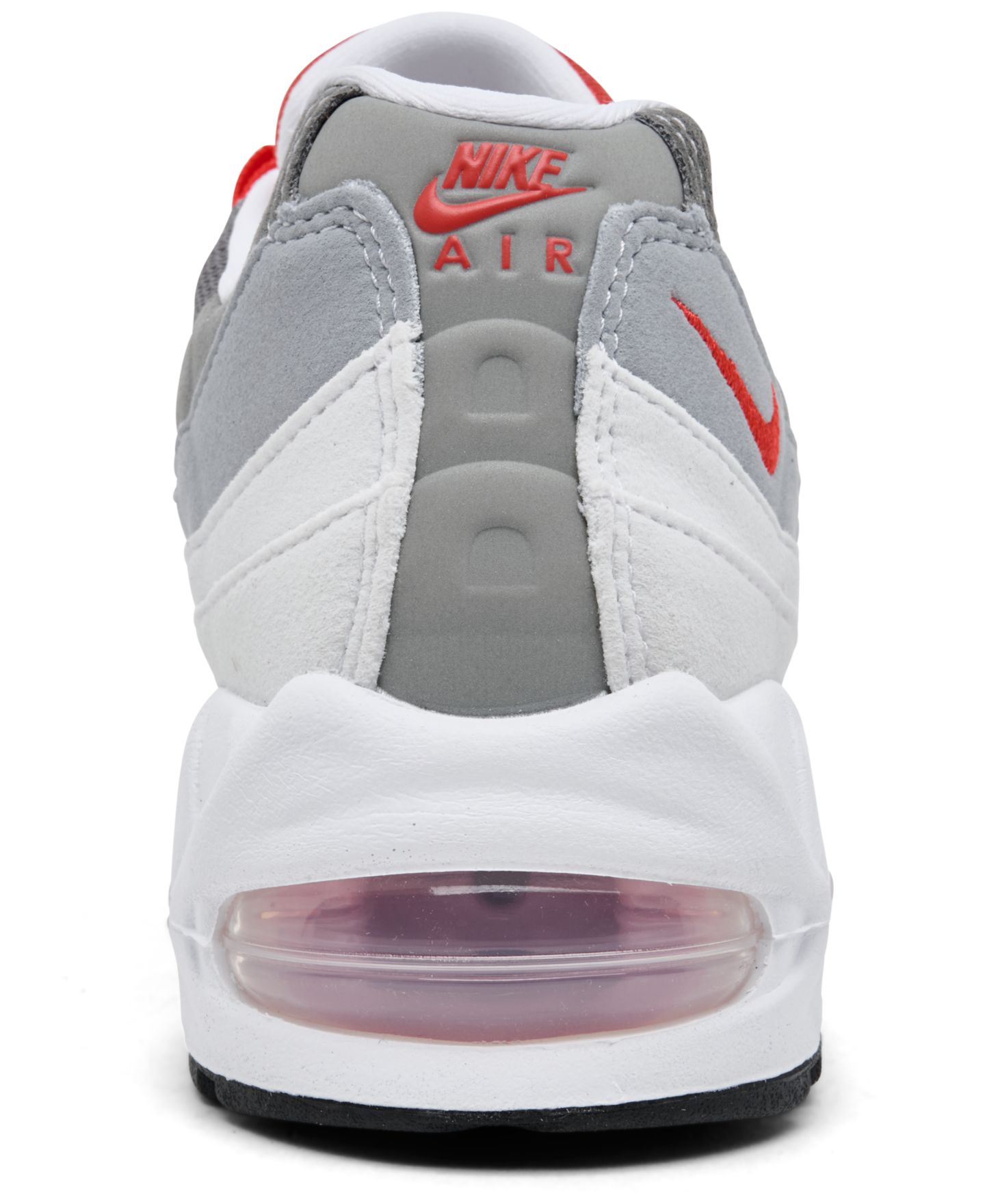 Женские кроссовки Nike Air Max 95 Big Bubble Lifestyle, цвет: Белый / Розовый — фото 4