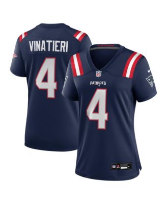 Women's New England Patriots Adam Vinatieri Team Retired Game Jersey