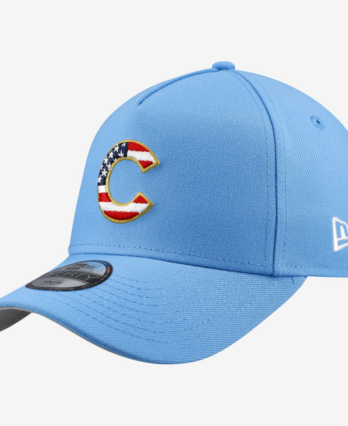 New Era Boys and Girls Chicago Cubs Celebrate America's 250th 9FORTY A-Frame Adjustable Hat