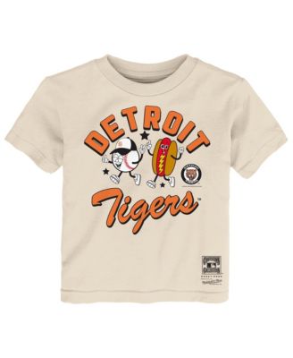 Toddler Natural Detroit Tigers Snack T-Shirt