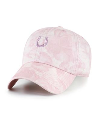 Women's Pink Indianapolis Colts Gardenia Clean Up Adjustable Hat