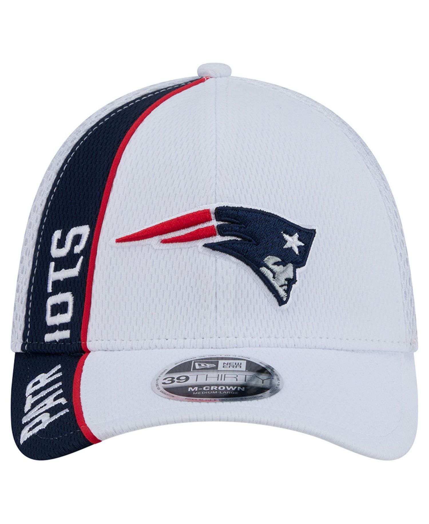 New England Patriots Stretch Fit Dash 39THIRTY Baseball Cap