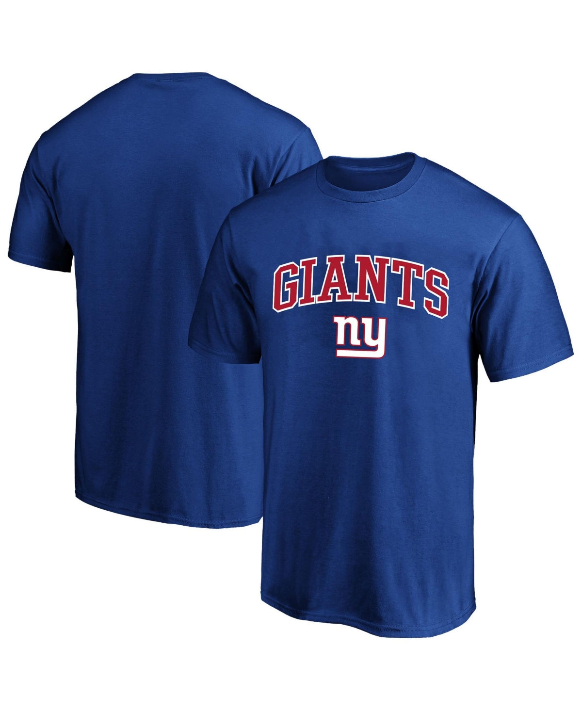 Fanatics Men's Big & Tall New York Giants Screen Print Classic-Fit Crewneck T-Shirt - Royal