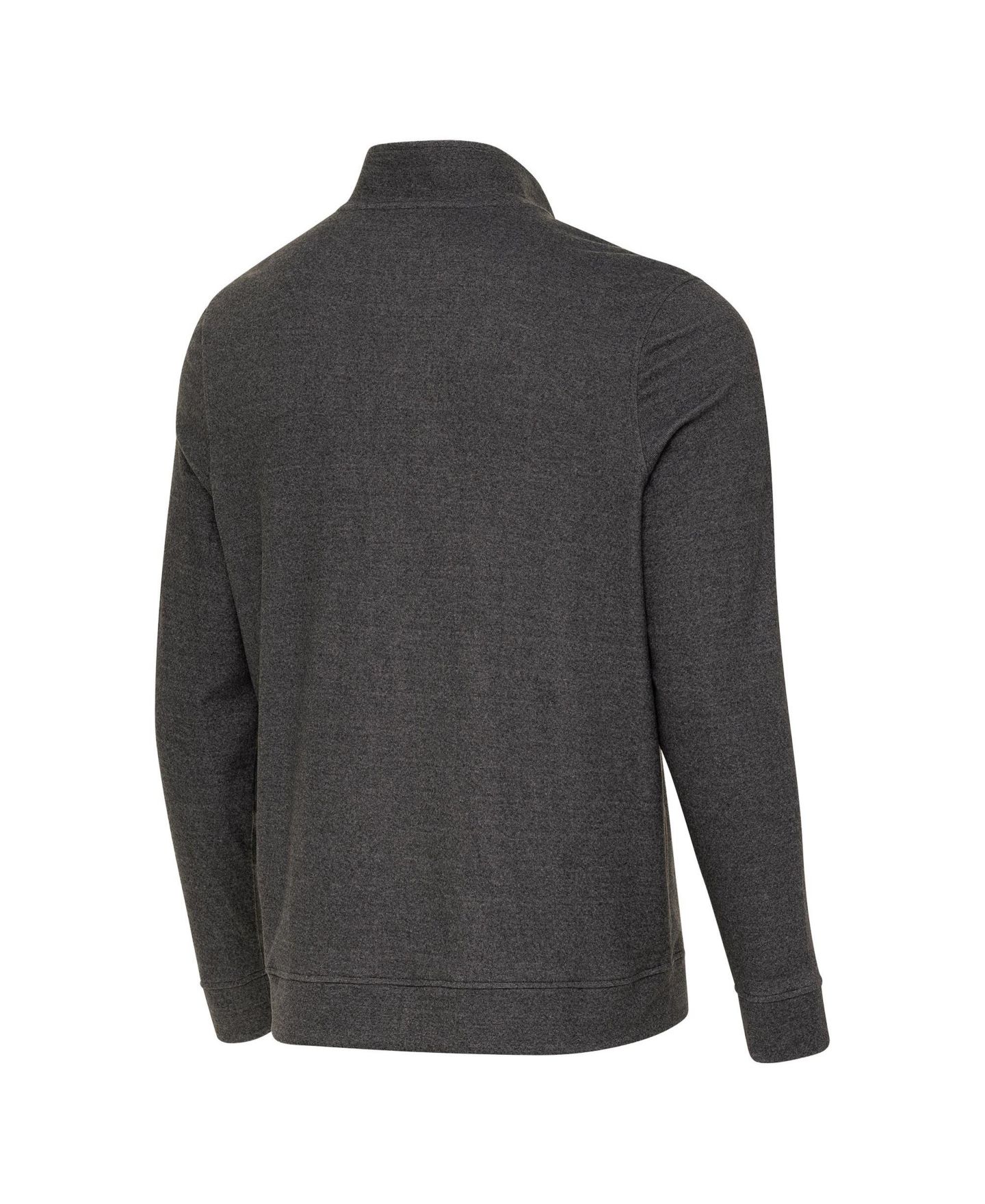 Мужская куртка Antigua Black Seattle Seahawks Super Bowl LX s Subtle Quarter-Zip Pullover — фото 2