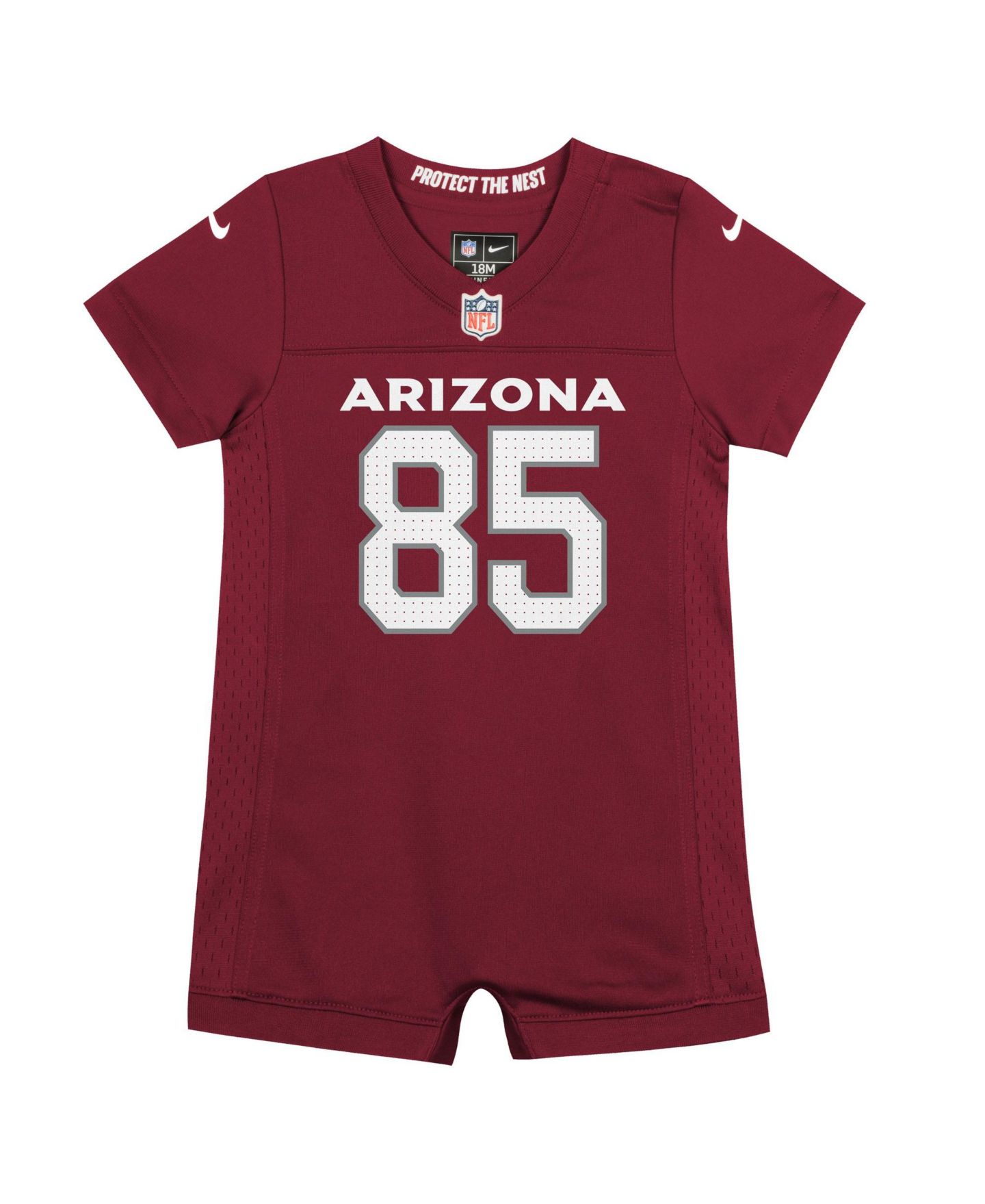 Комбинезон Nike Arizona Cardinals Trey McBride Short-Sleeve Romper Jersey для малышей — фото 3