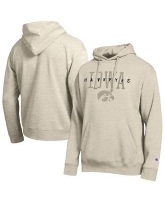 Men's Iowa Hawkeyes All-Star Neutral Stack Fleece-Lined Relaxed-Fit Hoodie