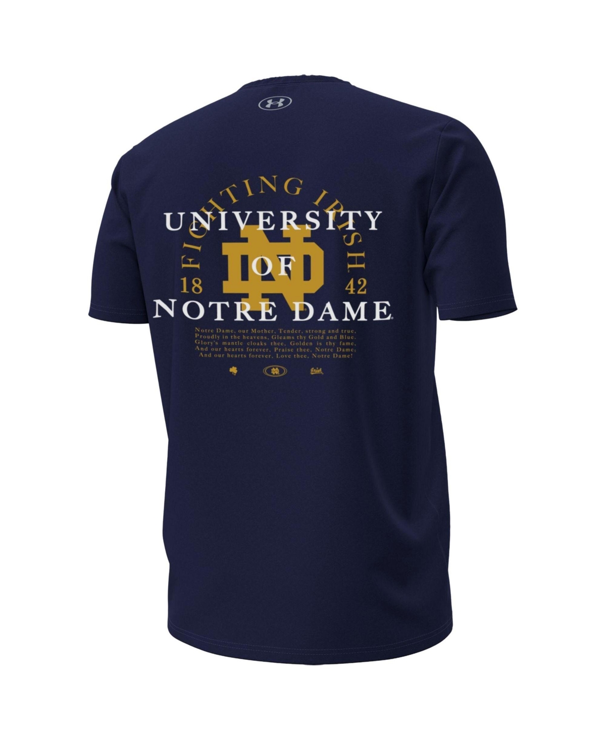 Under Armour Men's Notre Dame Fighting Irish 2026 Sideline Screen-Print Graphic Relaxed-Fit T-Shirt