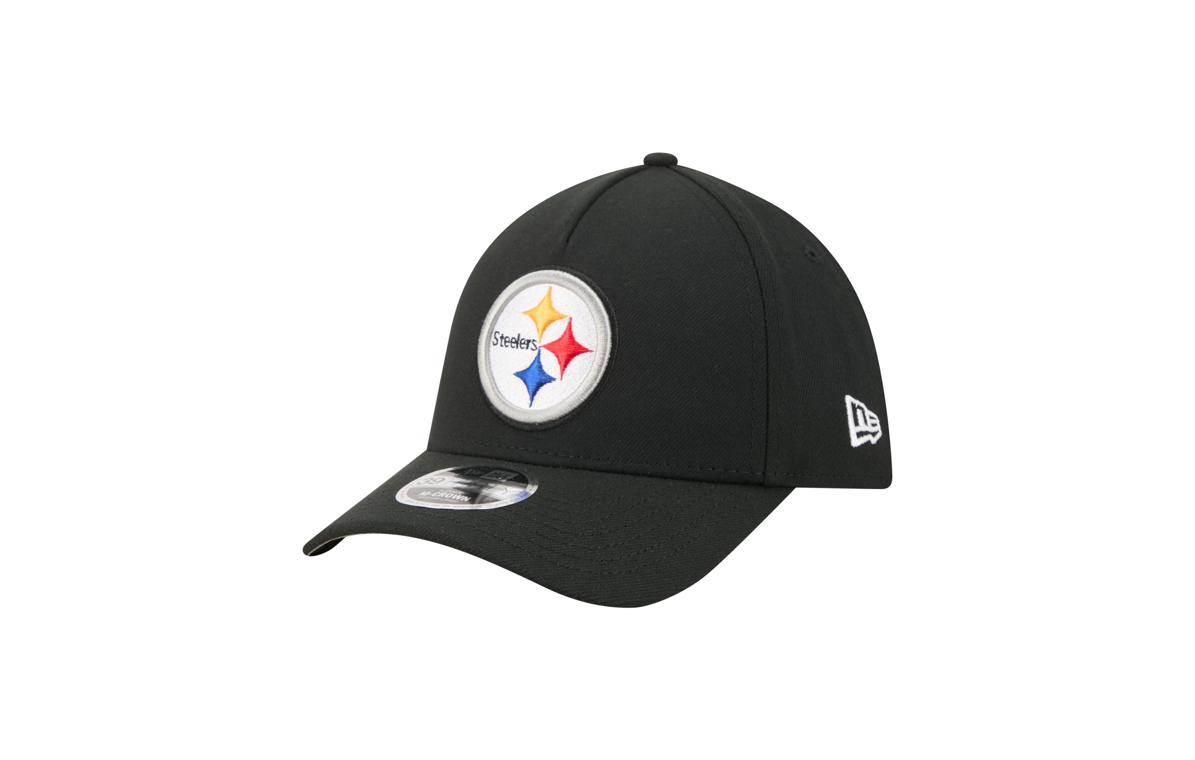 New Era Pittsburgh Steelers 39Thirty Stretch-Fit Baseball Cap