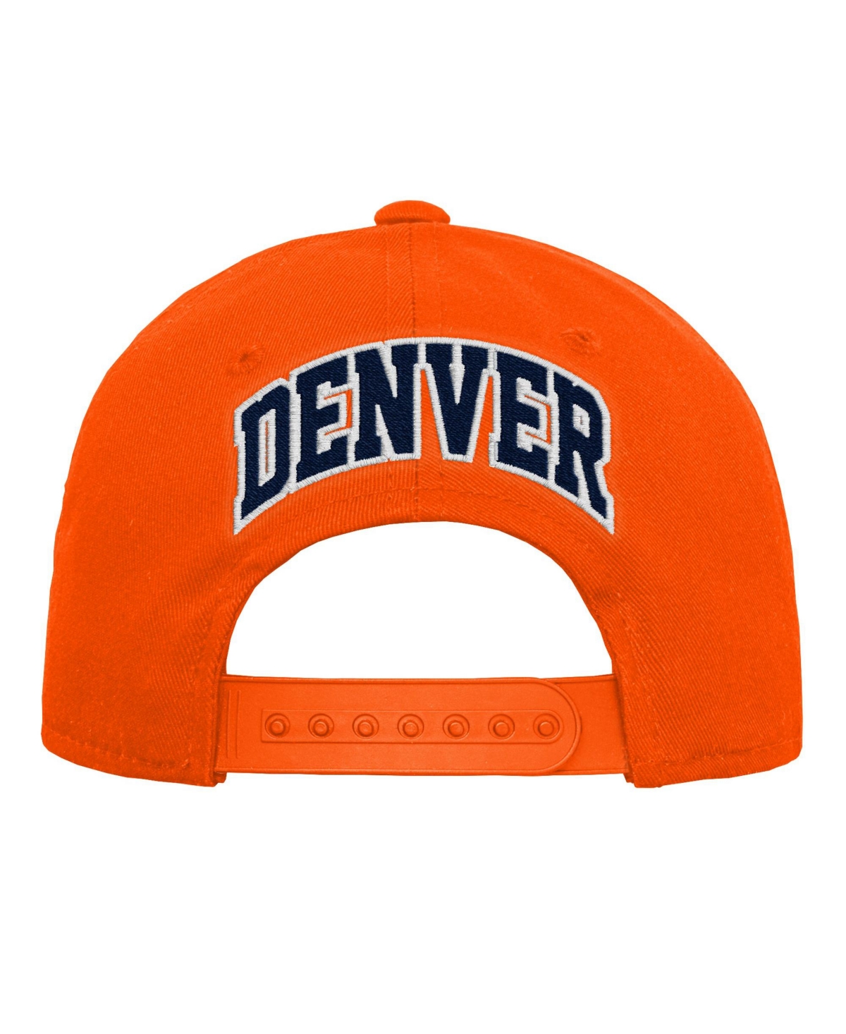 Outerstuff Big Boys and Girls Denver Broncos Curved-Bill High-Crown Snapback Hat