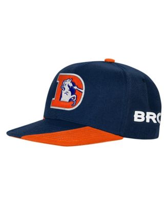 Big Boys' and Girls' Denver Broncos Retro High-Crown Snapback Hat