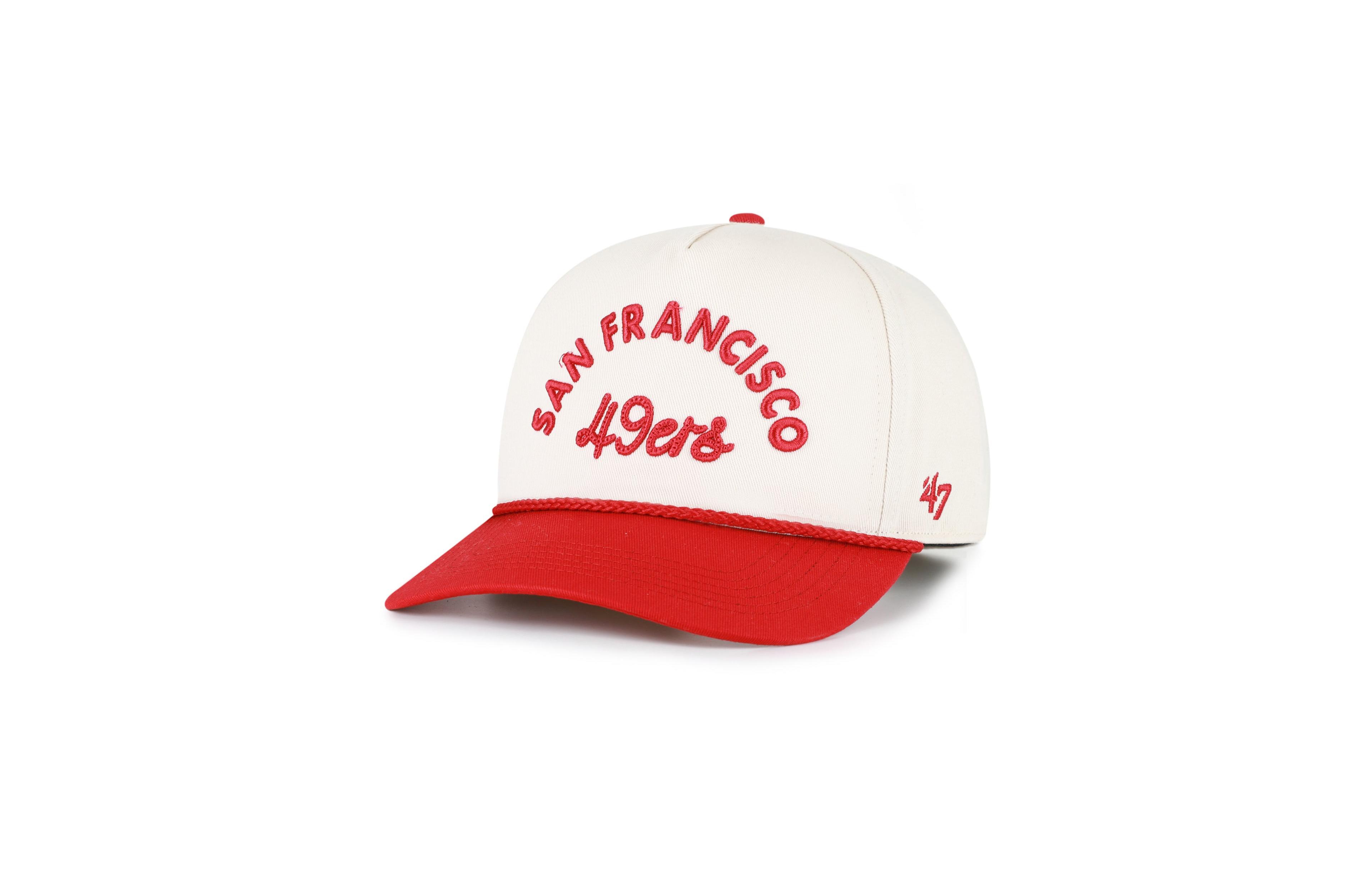 '47 Brand Women's Natural San Francisco 49ers Rope Script Hitch Adjustable Hat