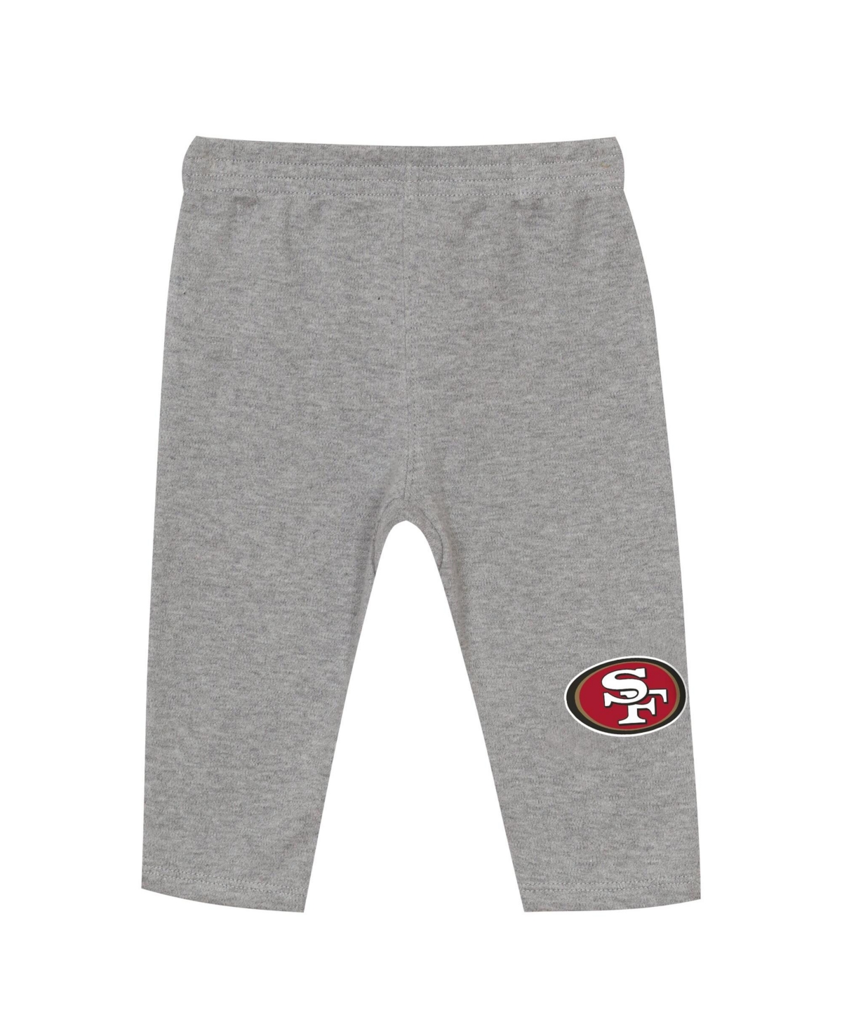 Outerstuff Baby Boys' and Girls' San Francisco 49ers Jersey Bodysuit and Pants Set