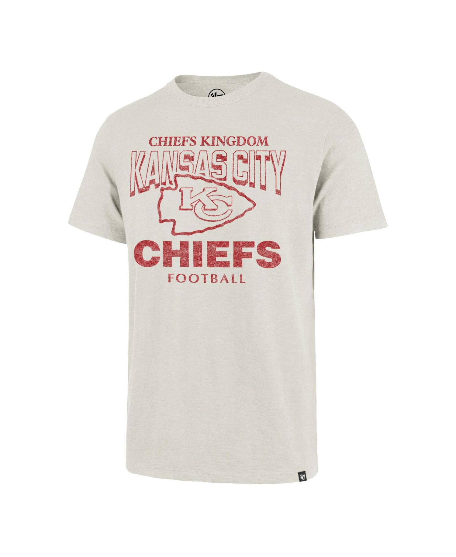 Men's Kansas City Chiefs Scrum Crewneck Slub T-Shirt