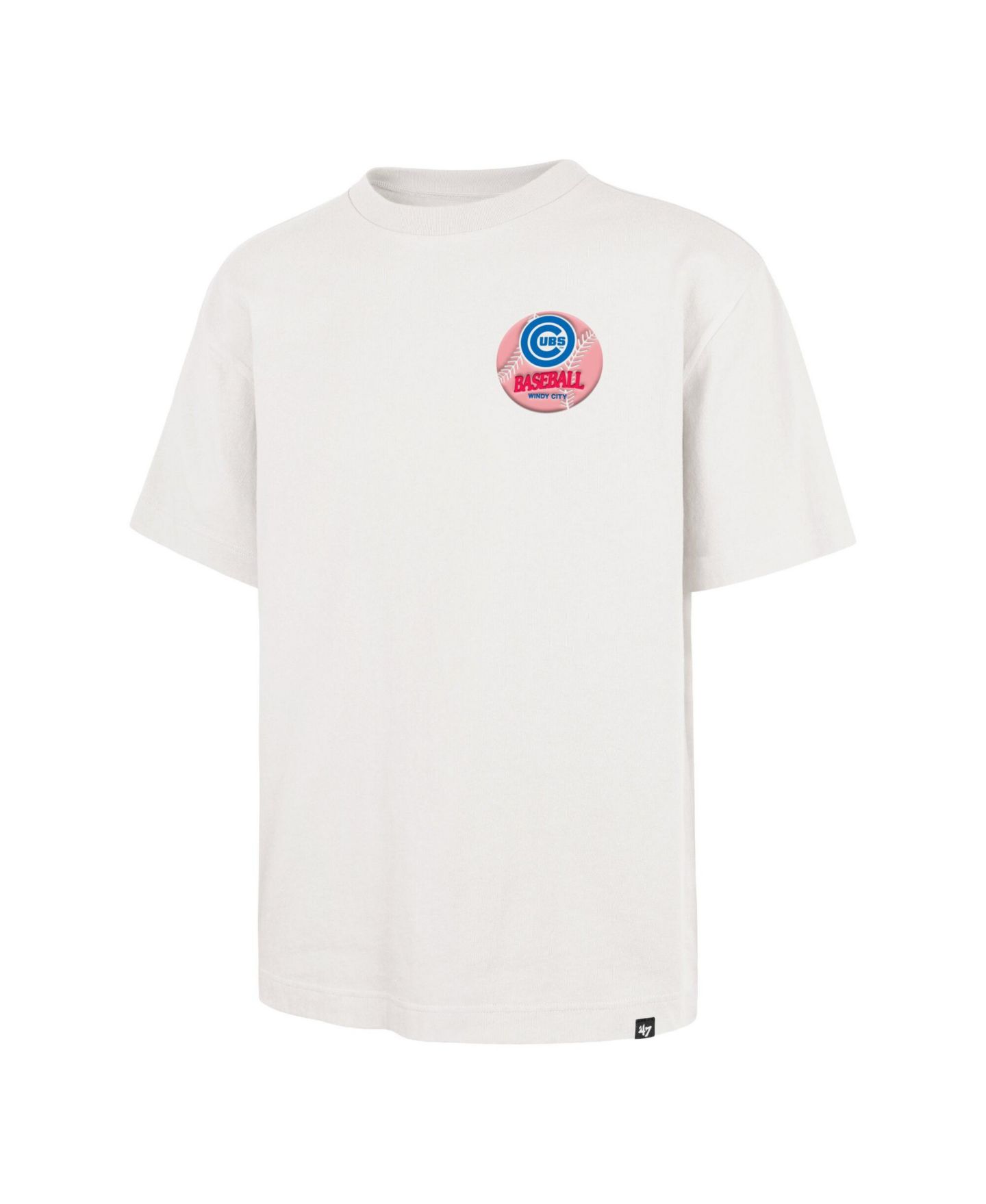 Футболка '47 Brand Chicago Cubs Chuck Screen-Print Classic Fit — фото 3