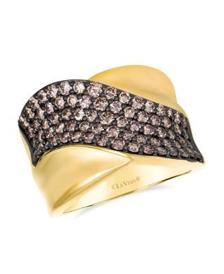 Chocolate Diamond (1-3/8 ct. t.w.) Ring in 14k Yellow Gold