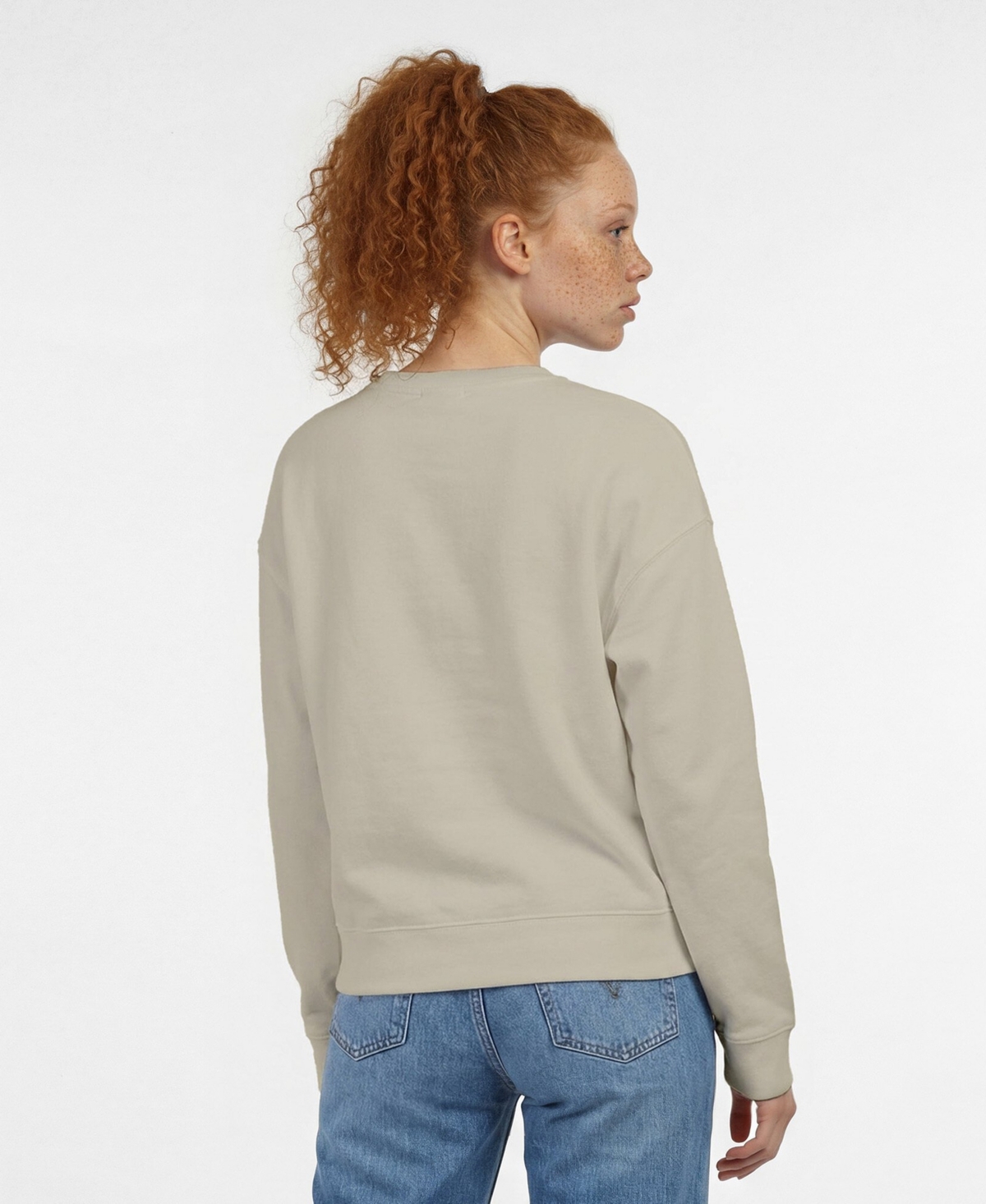 Champion Women's Denver Broncos Dropped-Shoulder Crewneck Sweatshirt