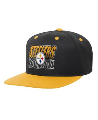 Boys and Girls Pittsburgh Steelers Snapback Embroidered Graphics Baseball Cap