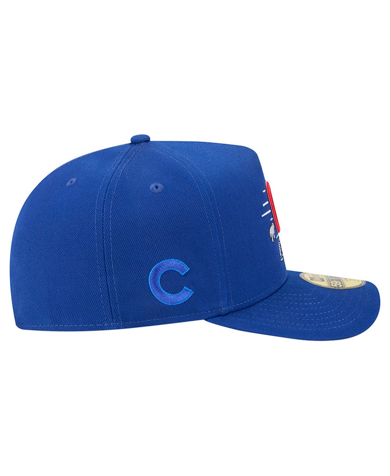 Chicago Cubs Cartoon A-Frame 59FIFTY Fitted Hat