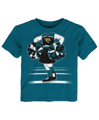 Toddler Girls' 2T-5T Jacksonville Jaguars Short-Sleeve Crewneck T-Shirt