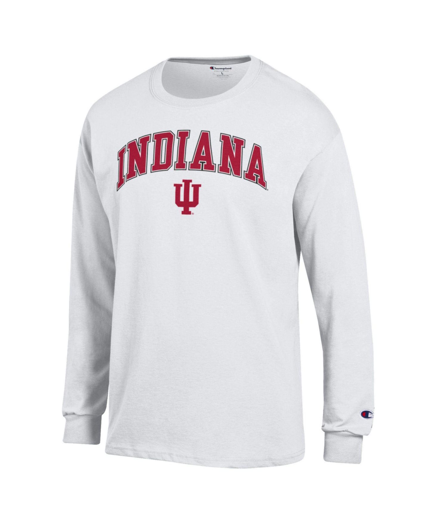 Мужская футболка Champion Indiana Hoosiers Screen Print Long-Sleeve — фото 3